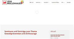 Desktop Screenshot of jensmollenhauer.de