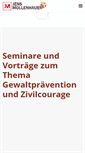 Mobile Screenshot of jensmollenhauer.de