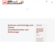 Tablet Screenshot of jensmollenhauer.de